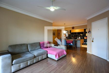Sala de apartamento à venda com 3 quartos, 117m² em Chácara Agrindus, Taboão da Serra