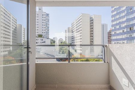 Varanda de kitnet/studio para alugar com 1 quarto, 24m² em Perdizes, São Paulo