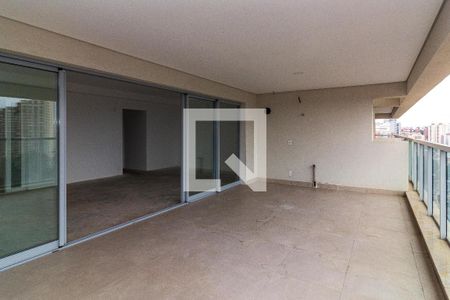 Varanda da Sala de apartamento à venda com 3 quartos, 155m² em Vila Sofia, São Paulo