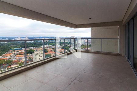 Varanda da Sala de apartamento à venda com 3 quartos, 155m² em Vila Sofia, São Paulo