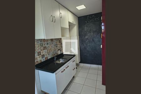 Cozinha de apartamento à venda com 2 quartos, 44m² em Campo Grande, Rio de Janeiro
