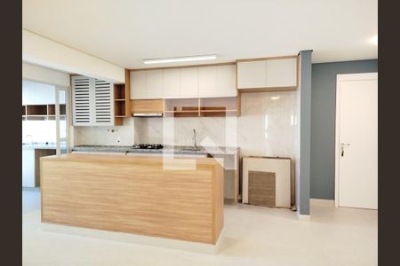 Sala com cozinha americana de apartamento para alugar com 2 quartos, 76m² em Vila Zilda, São Paulo