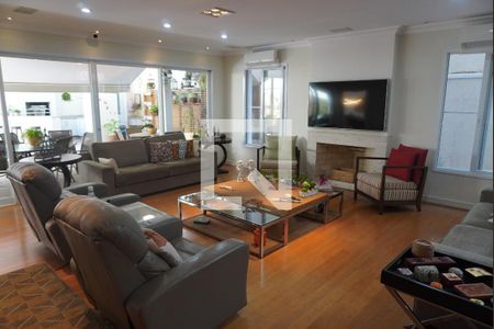 Sala de Estar de casa de condomínio à venda com 4 quartos, 401m² em Residencial Dez (alphaville), Santana de Parnaíba