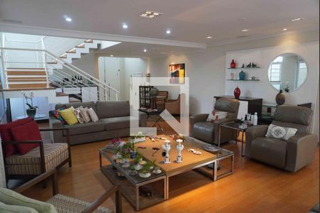 Sala de Estar de casa de condomínio à venda com 4 quartos, 401m² em Residencial Dez (alphaville), Santana de Parnaíba