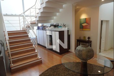 Detalhe Sala de casa de condomínio à venda com 4 quartos, 401m² em Residencial Dez (alphaville), Santana de Parnaíba