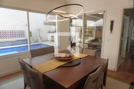 Sala de Jantar de casa de condomínio à venda com 4 quartos, 401m² em Residencial Dez (alphaville), Santana de Parnaíba