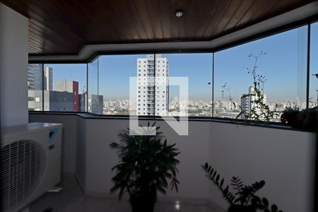 Varanda da Sala de apartamento para alugar com 3 quartos, 150m² em Vila Curuçá, Santo André