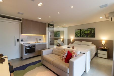 Kitnet/Studio de kitnet/studio à venda com 1 quarto, 37m² em Vila Madalena, São Paulo
