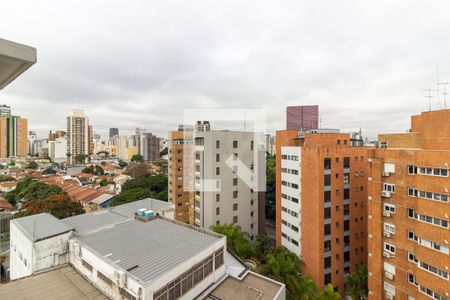 Vista/Varanda de kitnet/studio à venda com 1 quarto, 37m² em Vila Madalena, São Paulo