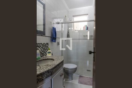 Banheiro da Suíte 1 de apartamento à venda com 5 quartos, 120m² em Gutierrez, Belo Horizonte