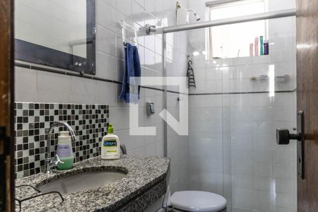 Banheiro da Suíte 1 de apartamento à venda com 5 quartos, 120m² em Gutierrez, Belo Horizonte
