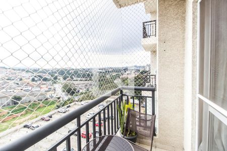 Vista da Varanda de apartamento à venda com 3 quartos, 71m² em Nucleo Residencial Celia Mota, Barueri
