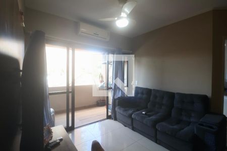 Sala de apartamento para alugar com 2 quartos, 59m² em Parque Enseada, Guarujá