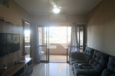 Sala de apartamento para alugar com 2 quartos, 59m² em Parque Enseada, Guarujá