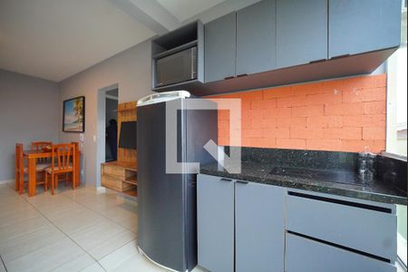 Sala/Cozinha de apartamento para alugar com 2 quartos, 50m² em Ingleses Norte, Florianópolis