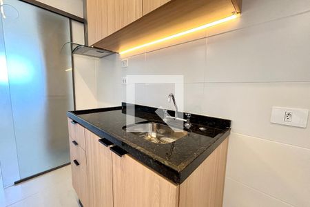 Cozinha de apartamento para alugar com 2 quartos, 71m² em Vila Guilhermina, São Paulo