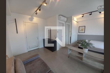 Quarto/Sala de kitnet/studio para alugar com 1 quarto, 35m² em Campos Elíseos, São Paulo