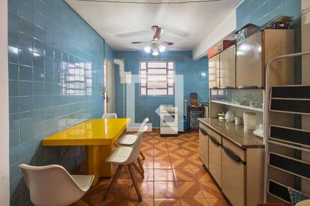 Cozinha de apartamento para alugar com 1 quarto, 45m² em Guilhermina, Praia Grande