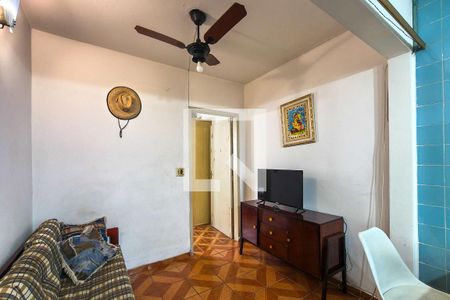 Sala de apartamento para alugar com 1 quarto, 45m² em Guilhermina, Praia Grande