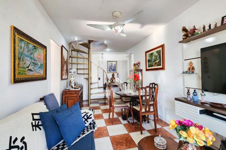 Sala  de apartamento à venda com 3 quartos, 100m² em Vila Isabel, Rio de Janeiro