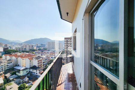 Varanda  de apartamento à venda com 3 quartos, 100m² em Vila Isabel, Rio de Janeiro