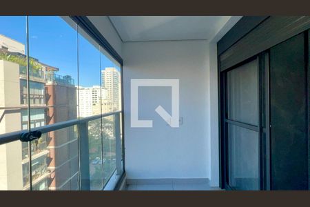 Varanda de kitnet/studio para alugar com 1 quarto, 41m² em Pinheiros, São Paulo