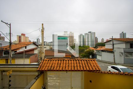 Vista da sala de casa à venda com 3 quartos, 190m² em Vila Floresta, Santo André