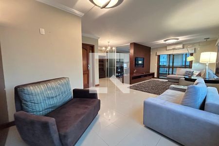 Sala  de apartamento para alugar com 4 quartos, 207m² em Centro, Florianópolis