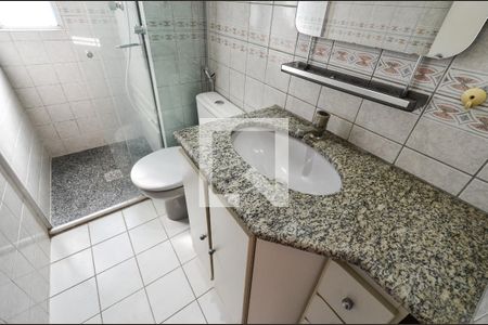 Banheiro da suite de apartamento para alugar com 3 quartos, 97m² em Manacás, Belo Horizonte