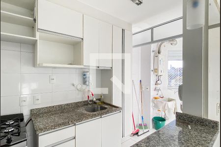 Cozinha  de apartamento à venda com 2 quartos, 54m² em Chácara Cruzeiro do Sul, São Paulo