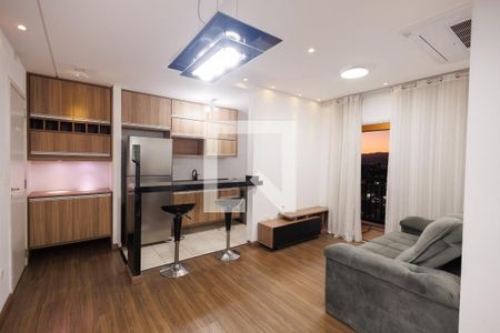 Sala de apartamento para alugar com 2 quartos, 63m² em Vila Jaboticabeira, Taubaté