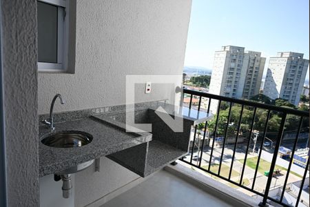 varanda de apartamento à venda com 2 quartos, 59m² em Medeiros, Jundiaí