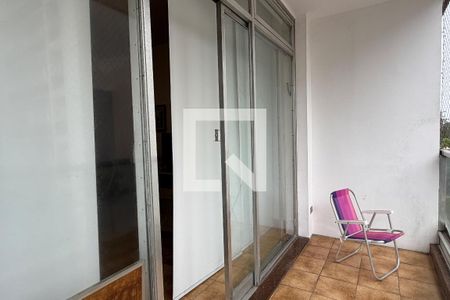 Varanda da Sala de apartamento para alugar com 2 quartos, 97m² em Gonzaga, Santos