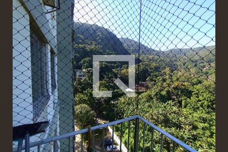 Vista da varanda  de apartamento à venda com 2 quartos, 60m² em Itanhangá, Rio de Janeiro