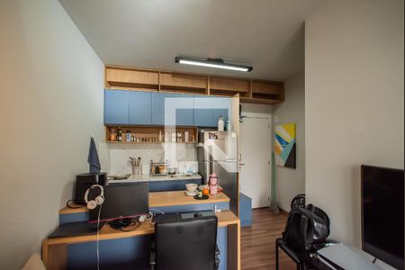 Sala/Cozinha de apartamento para alugar com 1 quarto, 28m² em Vila da Saúde, São Paulo