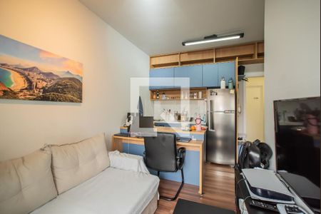 Sala/Cozinha de apartamento para alugar com 1 quarto, 28m² em Vila da Saúde, São Paulo