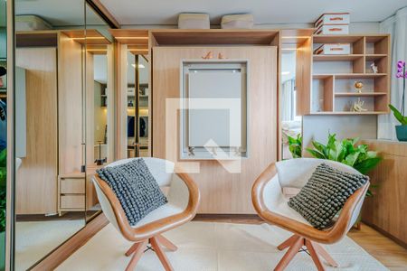 Quarto/Sala de kitnet/studio à venda com 1 quarto, 25m² em Butantã, São Paulo