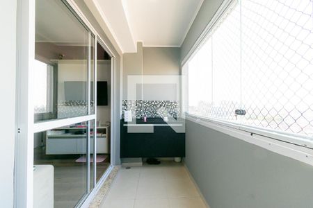 Varanda da Sala de apartamento à venda com 2 quartos, 56m² em Jardim Colorado, São Paulo