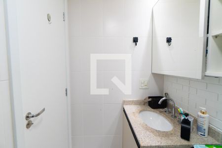 Banheiro da Suíte de apartamento para alugar com 2 quartos, 68m² em Vila Mascote, São Paulo