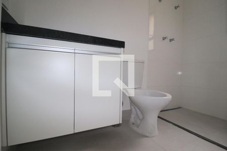 Banheiro Quarto 1 suíte de apartamento à venda com 2 quartos, 49m² em Jardim, Santo André