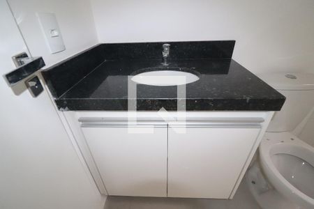Banheiro Quarto 1 suíte de apartamento à venda com 2 quartos, 49m² em Jardim, Santo André