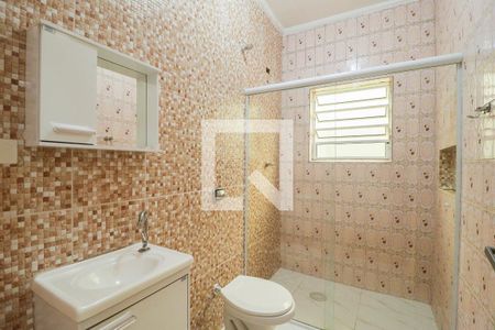 Banheiro de casa para alugar com 1 quarto, 48m² em Lauzane Paulista, São Paulo