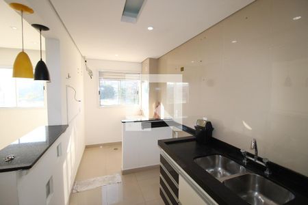 Sala / Cozinha de apartamento para alugar com 2 quartos, 55m² em Vila Curuçá Nova, São Paulo
