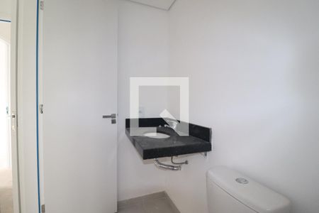 Banheiro Quarto 1 suíte de apartamento à venda com 2 quartos, 49m² em Jardim, Santo André
