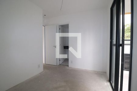 Quarto 1 suíte de apartamento à venda com 2 quartos, 49m² em Jardim, Santo André