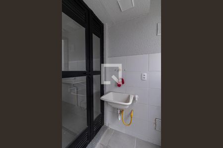 Varanda e Área de Serviço de apartamento à venda com 2 quartos, 42m² em Cidade Antônio Estêvão de Carvalho, São Paulo
