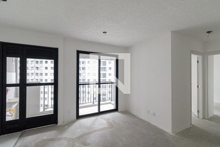 Sala e Cozinha de apartamento à venda com 2 quartos, 42m² em Cidade Antônio Estêvão de Carvalho, São Paulo