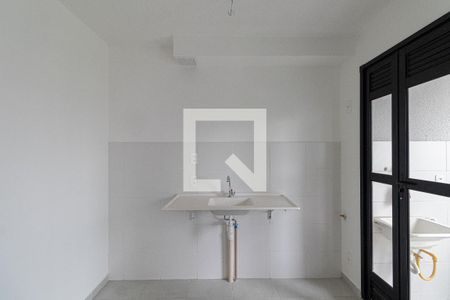 Sala e Cozinha de apartamento à venda com 2 quartos, 42m² em Cidade Antônio Estêvão de Carvalho, São Paulo