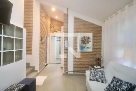 Sala de casa para alugar com 3 quartos, 105m² em Centro, Guarujá
