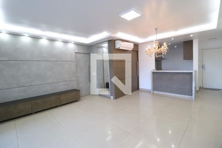 Sala de apartamento para alugar com 3 quartos, 108m² em Jardim Karaíba, Uberlândia